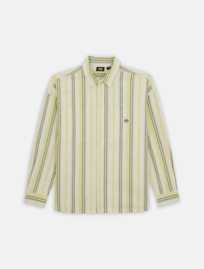 Immagine di Camicia Glade Spring a Strisce color Nuvola da Uomo Dickies