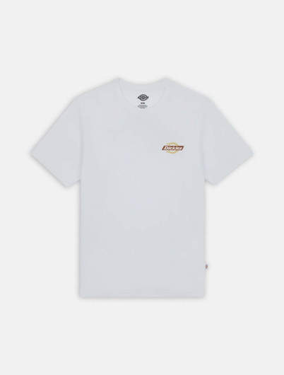 Picture of Ruston T-Shirt White/Pale Green Dickies 