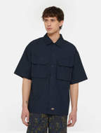 Picture of Camicia Fishersville Blu Scuro da Uomo Dickies