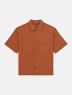 Picture of Camicia Fishersville Marrone Chiaro da Uomo Dickies