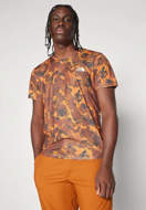 Picture of Men's T-Shirt Reaxion Amp Crew Print Desert Rust Moss Camo The North Face 