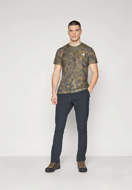 Picture of T-Shirt Reaxion Amp Crew Print Verde Oliva Camo da Uomo The North Face