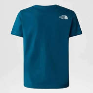 Picture of Teen's S/S Graphic Tee Blue Moss/Lemon Yellow The North Face 