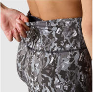 Picture of Women's Flex 25in Tight Leggings Print Asphalt Grey Abstract The North face 