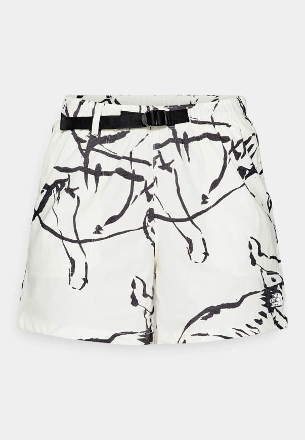 Picture of Pantaloncino Class Pathfinder Belted Bianco con Coyote da Donna The North Face