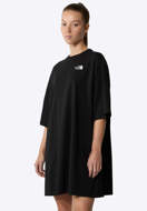 Picture of Women's S/S Essential Tee Dress Black The North Face 
