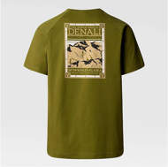 Picture of T-Shirt North Faces Verde Oliva da Uomo The North Face