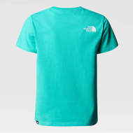 Picture of T-Shirt Easy Celeste da Ragazzo The North face