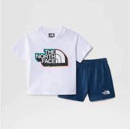 Picture of Baby Cotton Summer set White/Shady Blue The North face 
