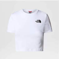 Picture of T-Shirt Corta in Vita Bianca da Donna The North Face