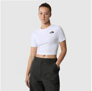 Picture of T-Shirt Corta in Vita Bianca da Donna The North Face