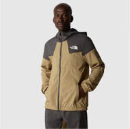 Picture of Giacca Wind Track con Cappuccio Marrone e Grigia da Uomo The North face