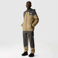Picture of Giacca Wind Track con Cappuccio Marrone e Grigia da Uomo The North face
