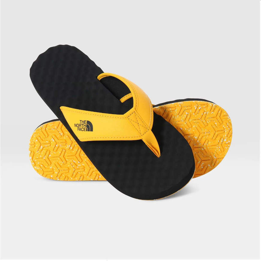 mens base camp ii flip flop yellowblack the north face Impact shop action sport store