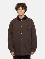 Picture of Duck High Pile Fleece Line Chore Jacket Dark Brown for Men Dickies 