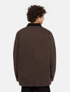 Picture of Duck High Pile Fleece Line Chore Jacket Dark Brown for Men Dickies 