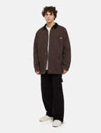 Picture of Duck High Pile Fleece Line Chore Jacket Dark Brown for Men Dickies 