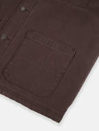 Picture of Duck High Pile Fleece Line Chore Jacket Dark Brown for Men Dickies 