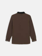 Picture of Duck High Pile Fleece Line Chore Jacket Dark Brown for Men Dickies 
