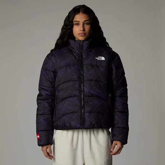 Immagine di Piumino Sintetico 2000 Viola e Nero da Donna The North Face