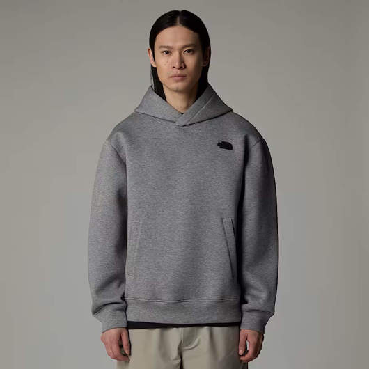 Picture of Men's Relaxed Pull-on Hoodie Metallic Silver Heater The North Face 