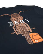 Picture of Men's Frontage Tee Black Deus