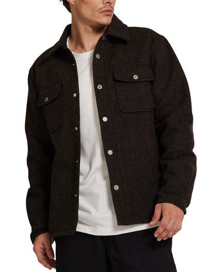 Picture of Men's Mountain Shirt Chocolate Deus 