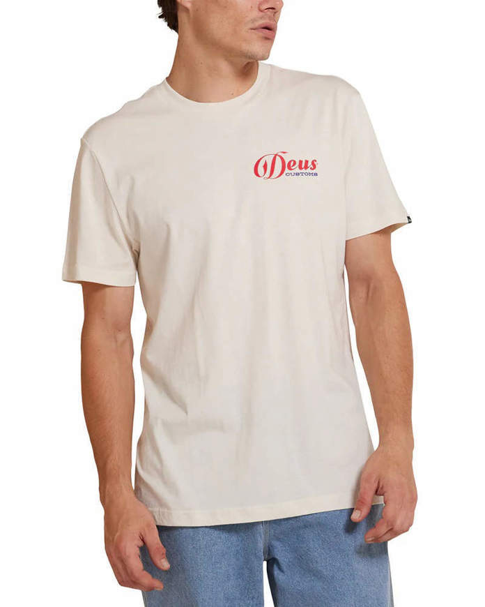 Picture of Men's Time Taker Tee Vintage White Deus 