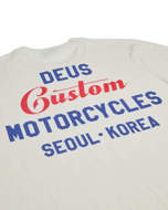 Picture of Men's Time Taker Tee Vintage White Deus 