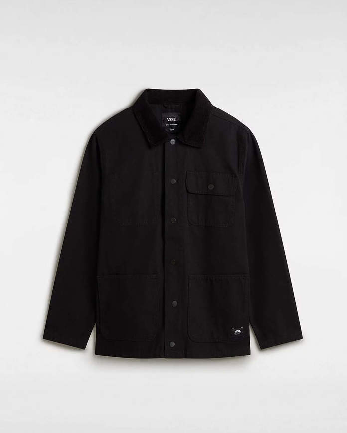 Picture of Men's Drill Chore Coat Jacket Black Vans 