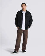 Picture of Mens' Skate Drill Chore Ave Loose Carp Pant Chocolate Brown Vans 