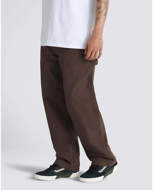 Picture of Mens' Skate Drill Chore Ave Loose Carp Pant Chocolate Brown Vans 