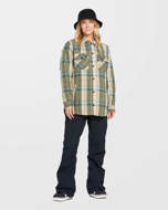 Picture of Salopette da Snowboard Swift Overall Nera da Donna Volcom
