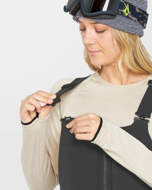 Picture of Salopette da Snowboard Swift Overall Nera da Donna Volcom