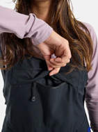 Picture of Women's Avalon 2L Stretch Bib Pants True Black Burton 