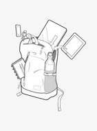 Picture of Zaino Prospect 2.0 Grigio 20L Burton