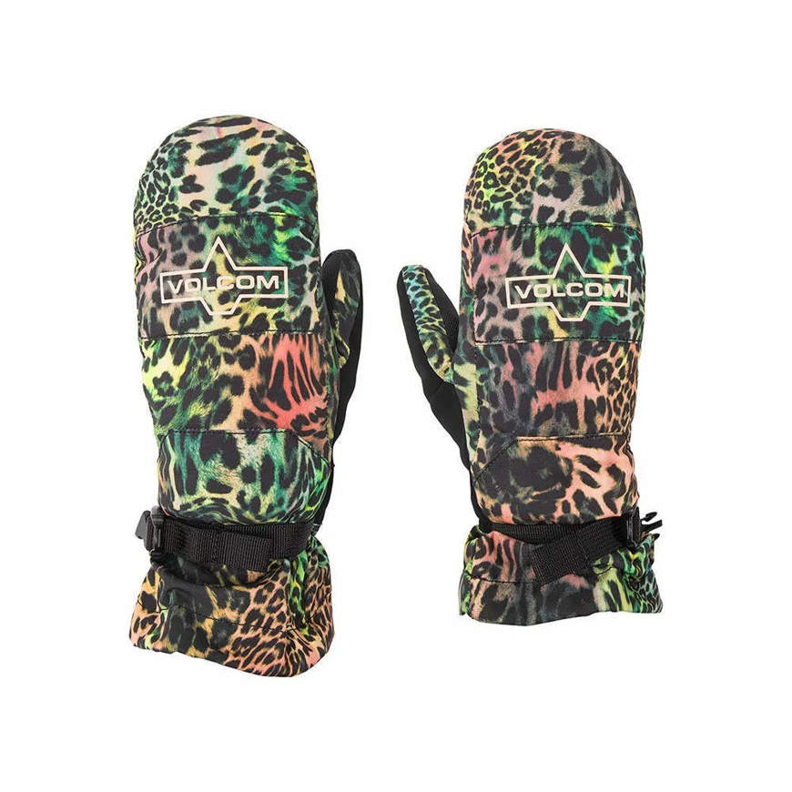 Picture of Guanti da Snowboard Over Leopardati Multi da Donna Volcom