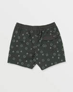 Picture of Volcom costume  Lido Print Trunk 16" Boardshort - STEALTH
