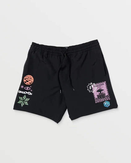 Immagine di Volcom costume  Filip Rygalski Trunk 17" Boardshort - BLACK