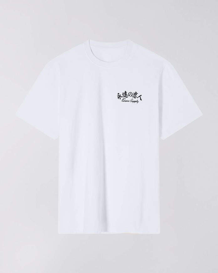 Picture of Edwin T-Shirt Forever Lovers WHITE